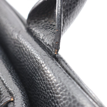 Chanel Handbag Quilted Black Tree CC Logo — view 9