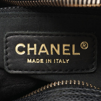 Chanel Handbag Quilted Black Tree CC Logo — view 4