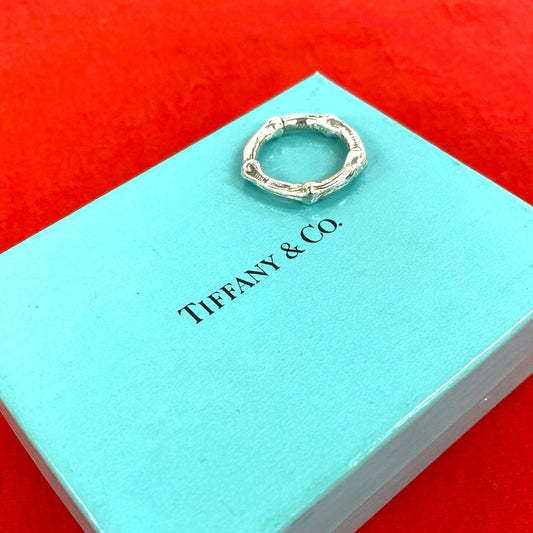 Tiffany & Co Bamboo Ring 925 Sterling Silver