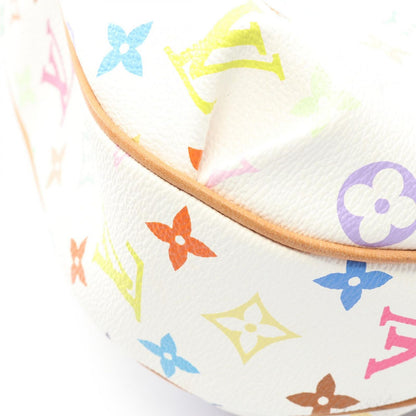 Louis Vuitton Shoulder Bag Patee Blanc Canvas Leather — view 6