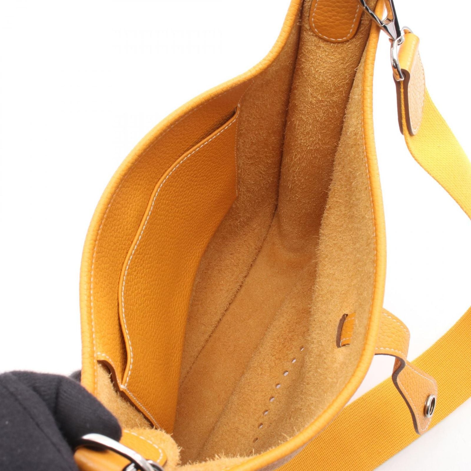 Hermes Shoulder Bag 1 PM -nude Leather — view 3