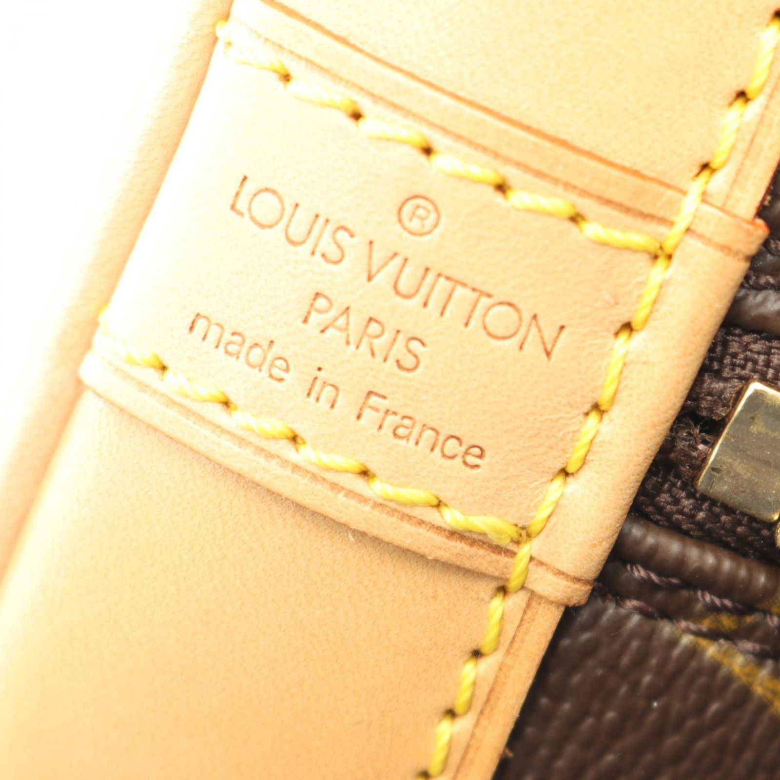 Louis Vuitton Handbag Alma PM Canvas Leather — view 4