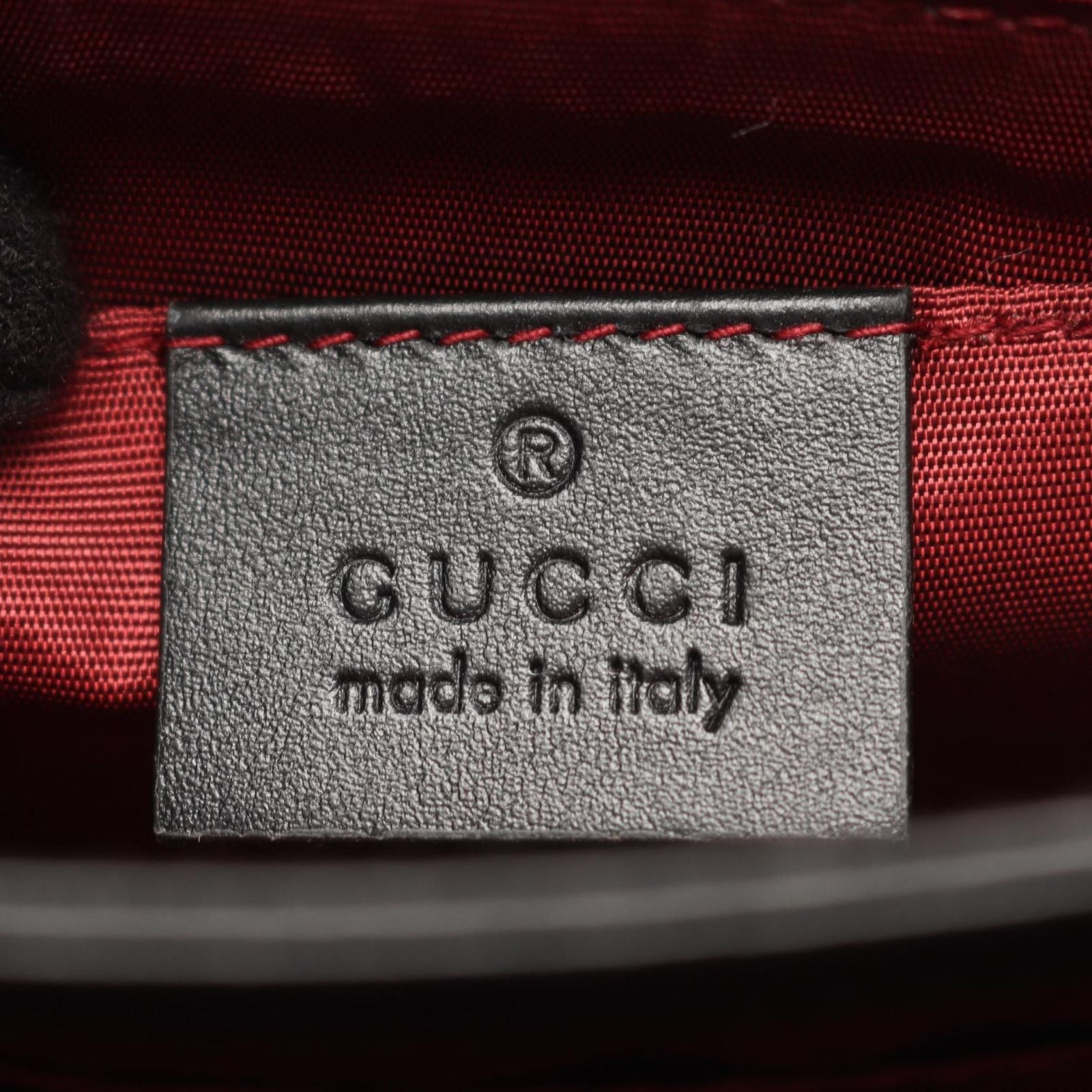 Gucci Shoulder Bag Black Leather Horsebit — view 4