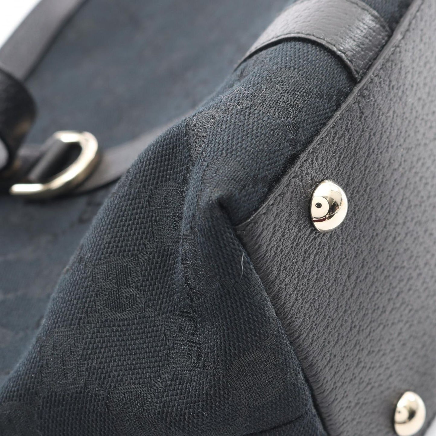 Gucci Tote Abbey GG Canvas Black — view 5