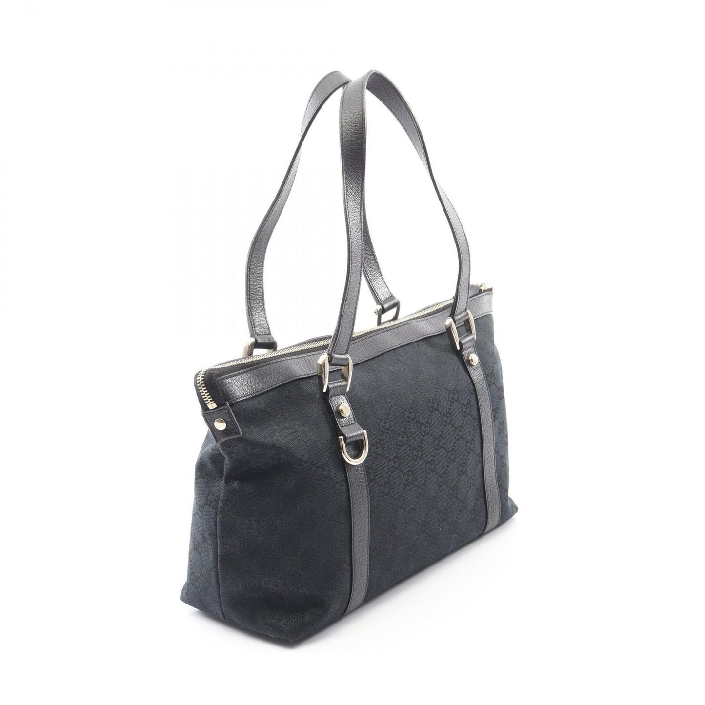 Gucci Tote Abbey GG Canvas Black — view 2