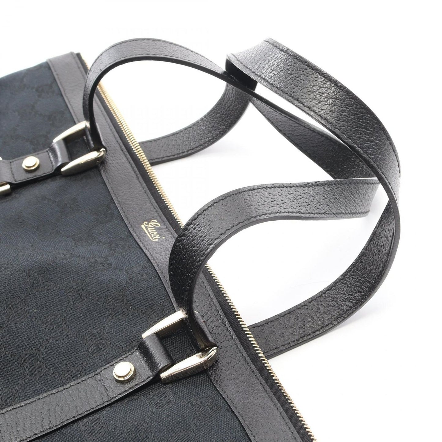 Gucci Tote Abbey GG Canvas Black — view 6