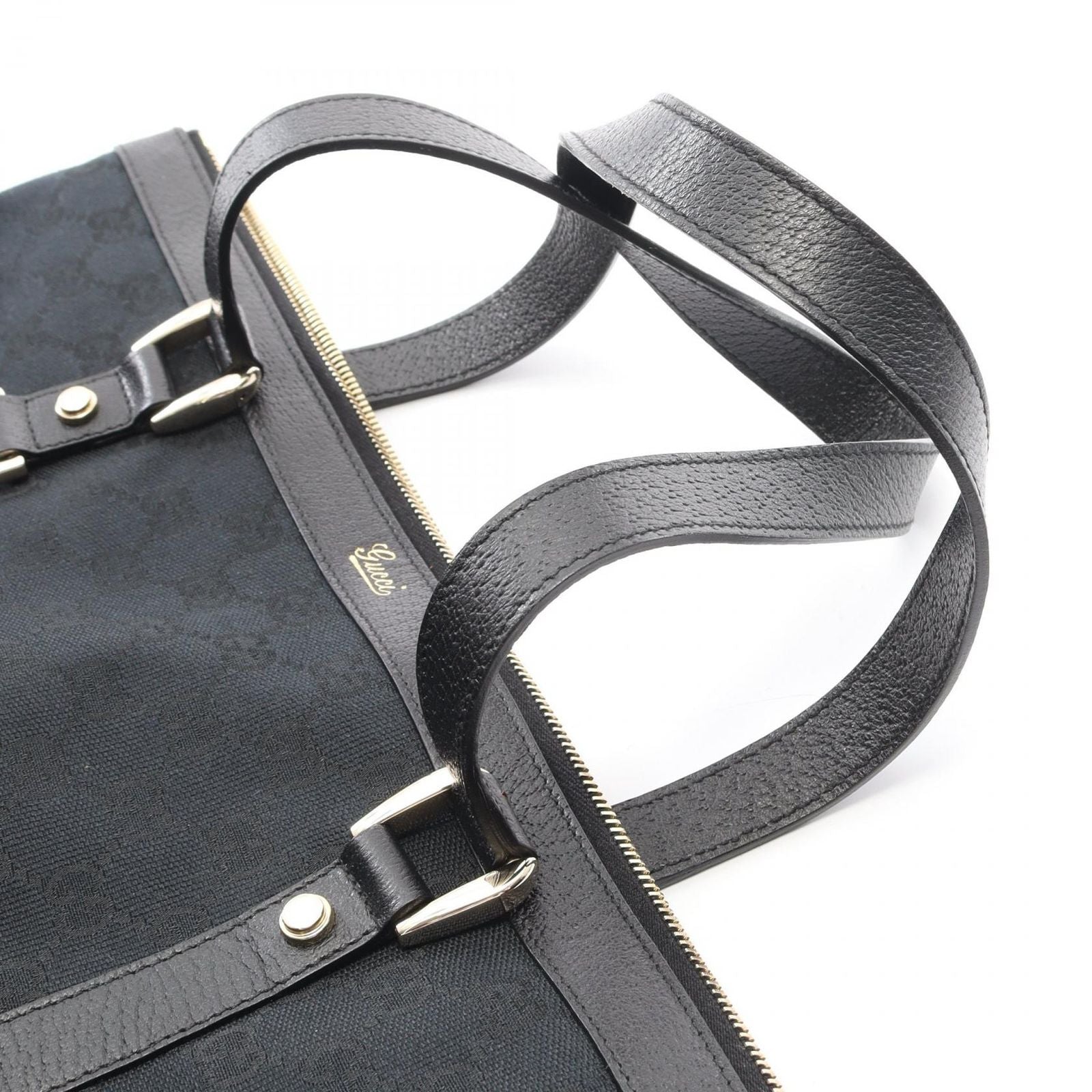 Gucci Tote Abbey GG Canvas Black — view 6
