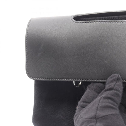Hermes Handbag Lepalaso PM Black Leather Balepalaso — view 9