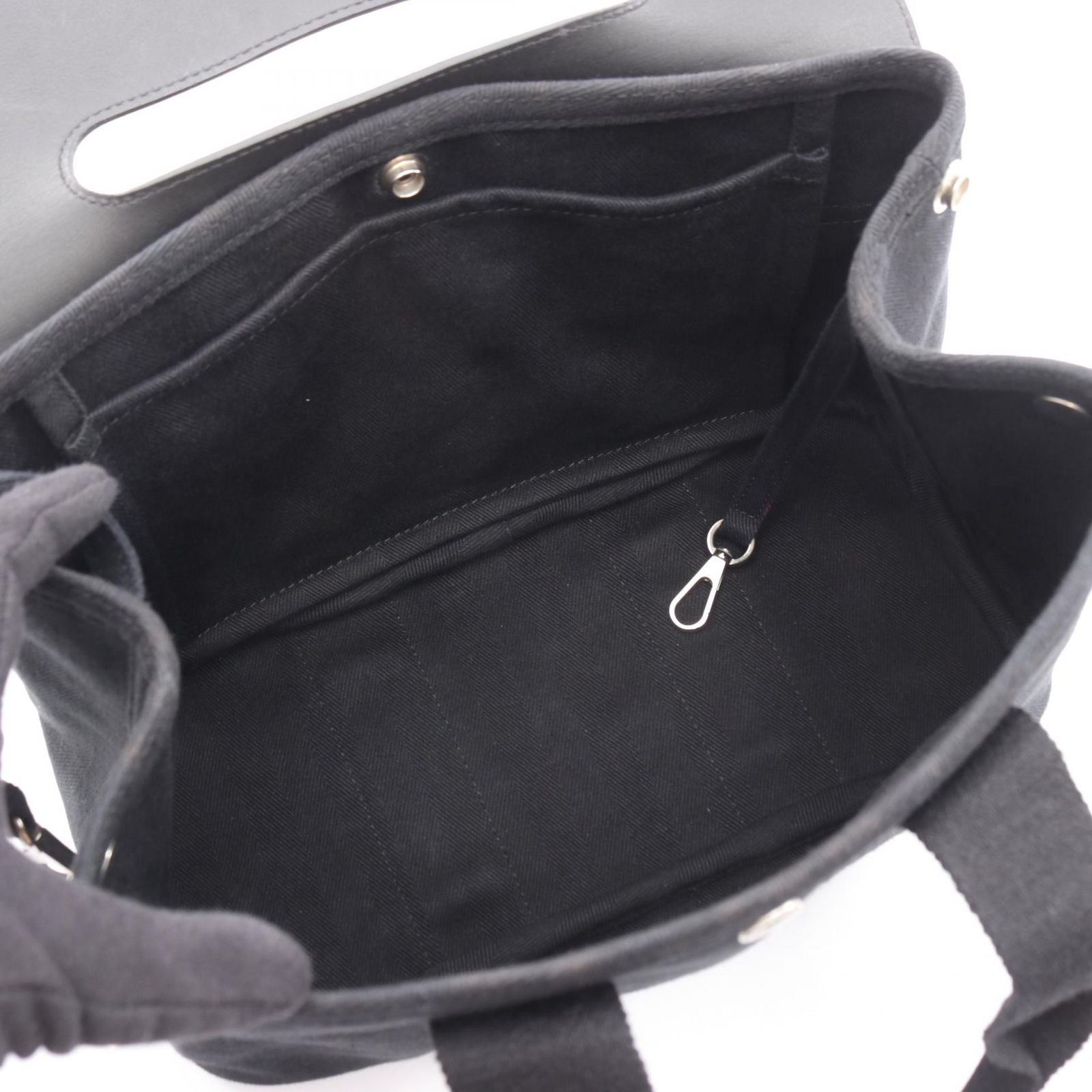 Hermes Handbag Lepalaso PM Black Leather Balepalaso — view 3