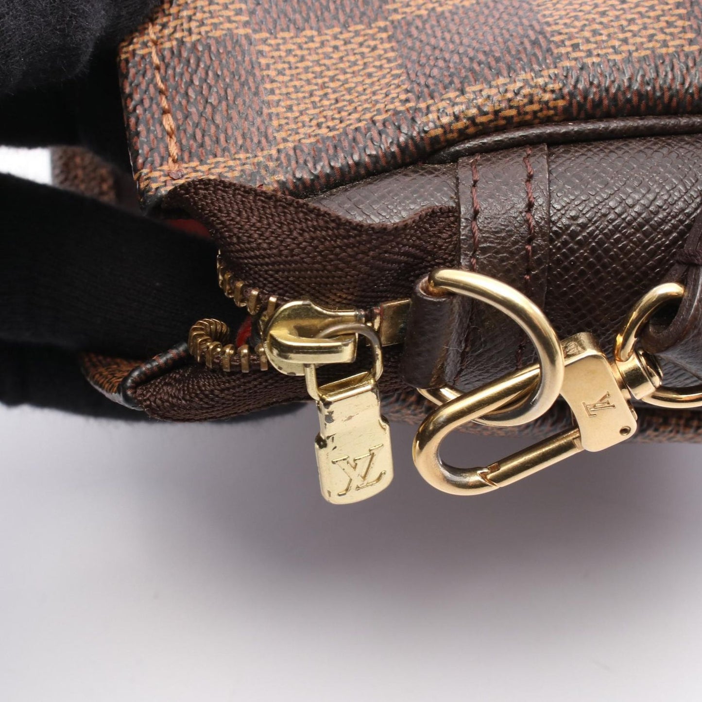 Louis Vuitton Handbag Trousse ninea Canvas Leather — view 6
