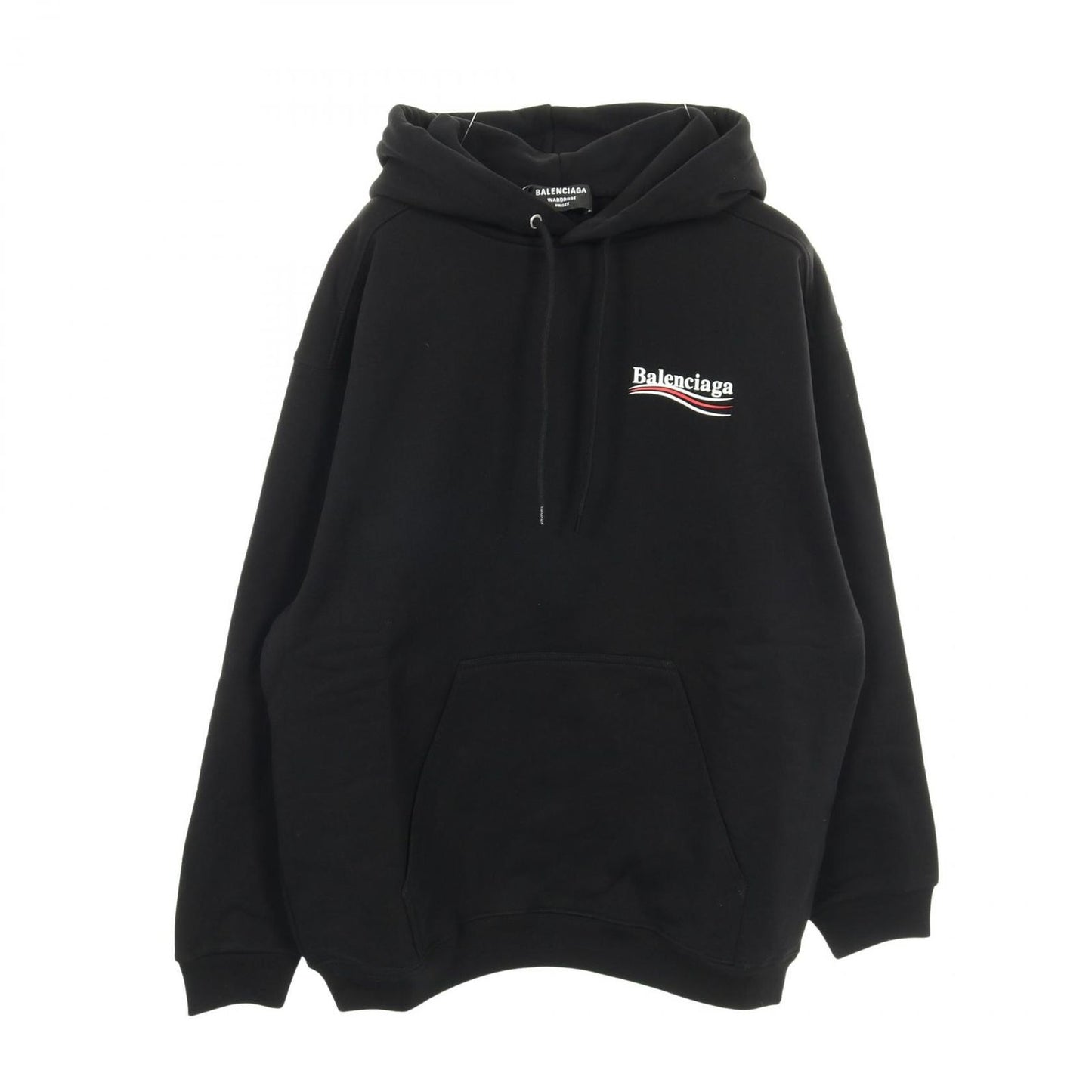 Balenciaga Hoodie Political Campaign Black Cotton Leo