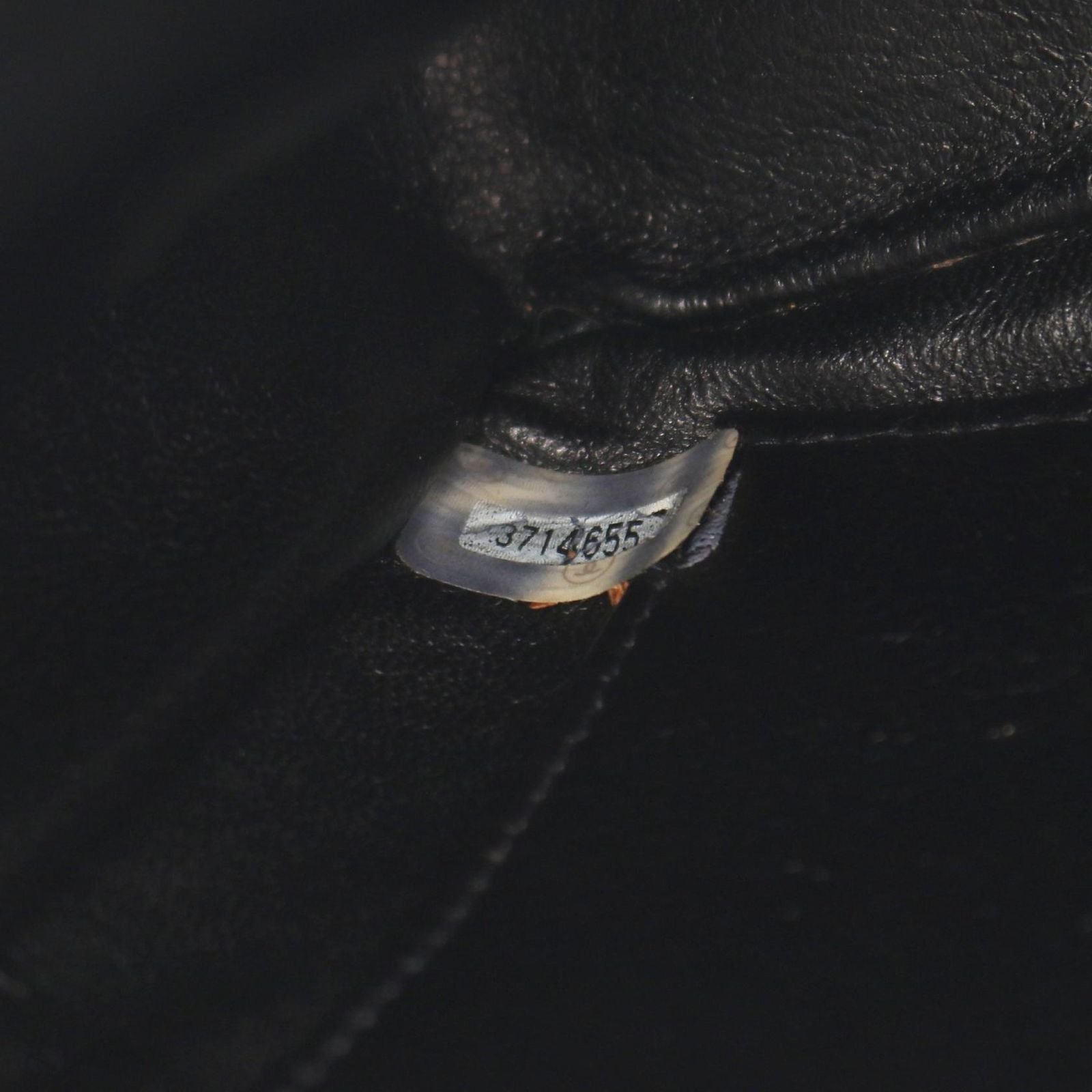 Chanel Shoulder Bag Quilted Black Lambskin Che — view 5