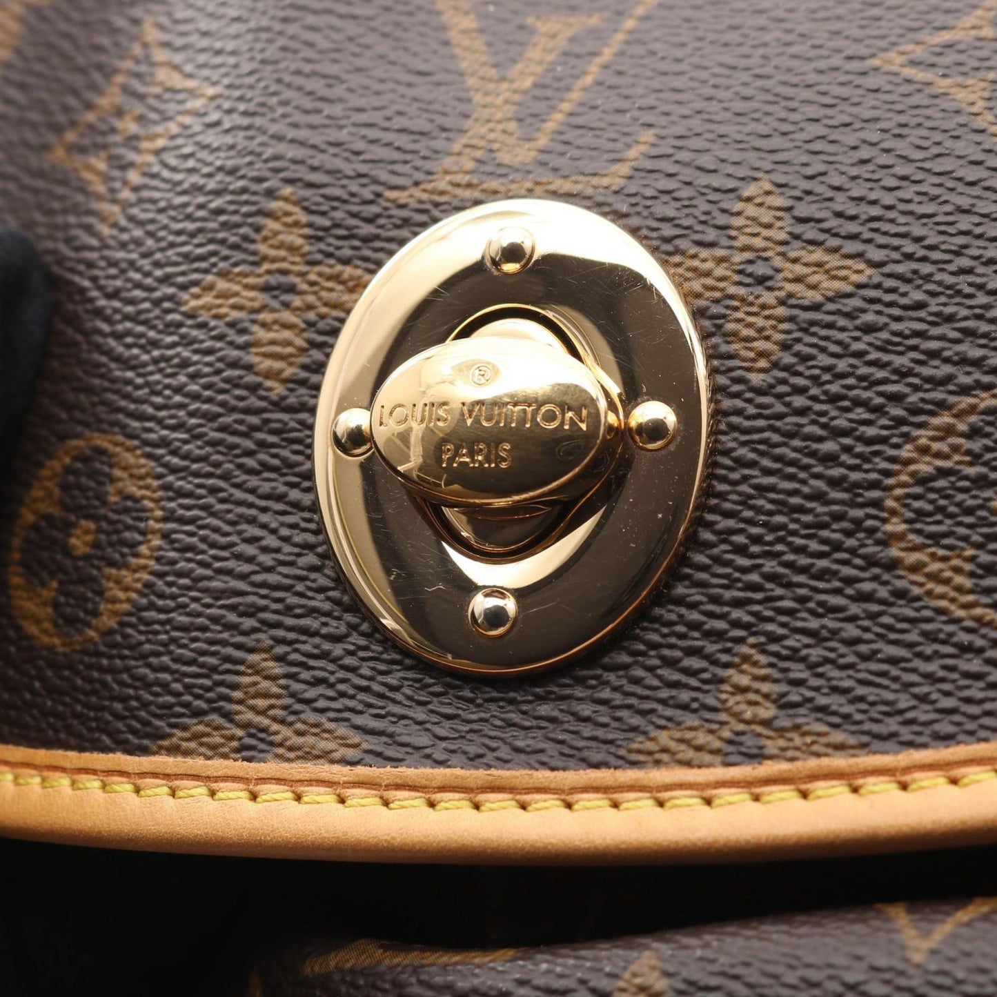 Louis Vuitton Shoulder Bag lamu PM Canvas Leather — view 7
