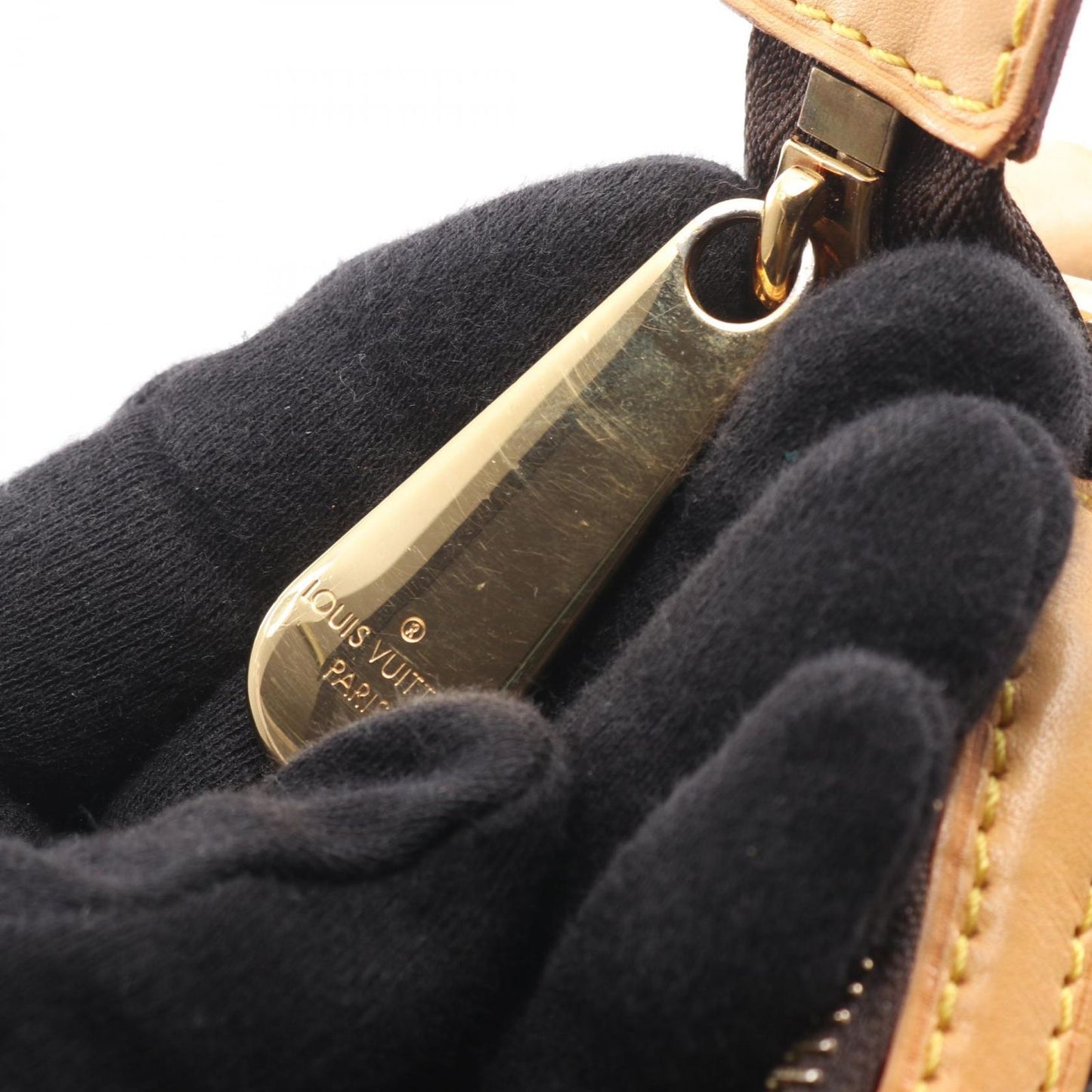 Louis Vuitton Shoulder Bag lamu PM Canvas Leather — view 6