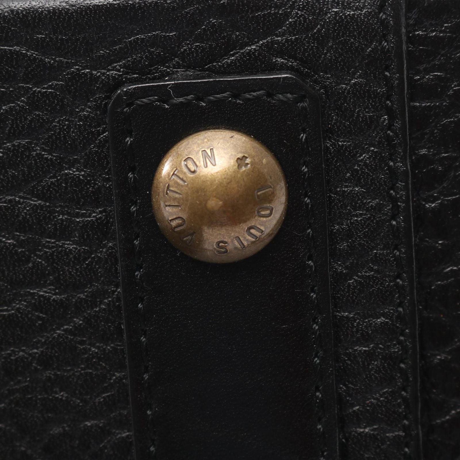 Louis Vuitton Shoulder Bag Ninelala Monogram Noir Leather — view 7