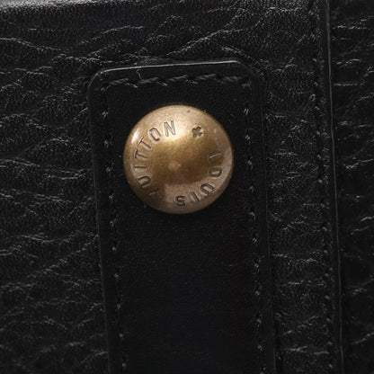 Louis Vuitton Shoulder Bag Ninelala Monogram Noir Leather — view 7