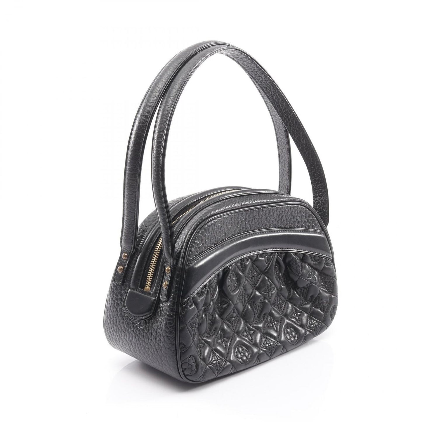 Louis Vuitton Shoulder Bag Ninelala Monogram Noir Leather — view 2