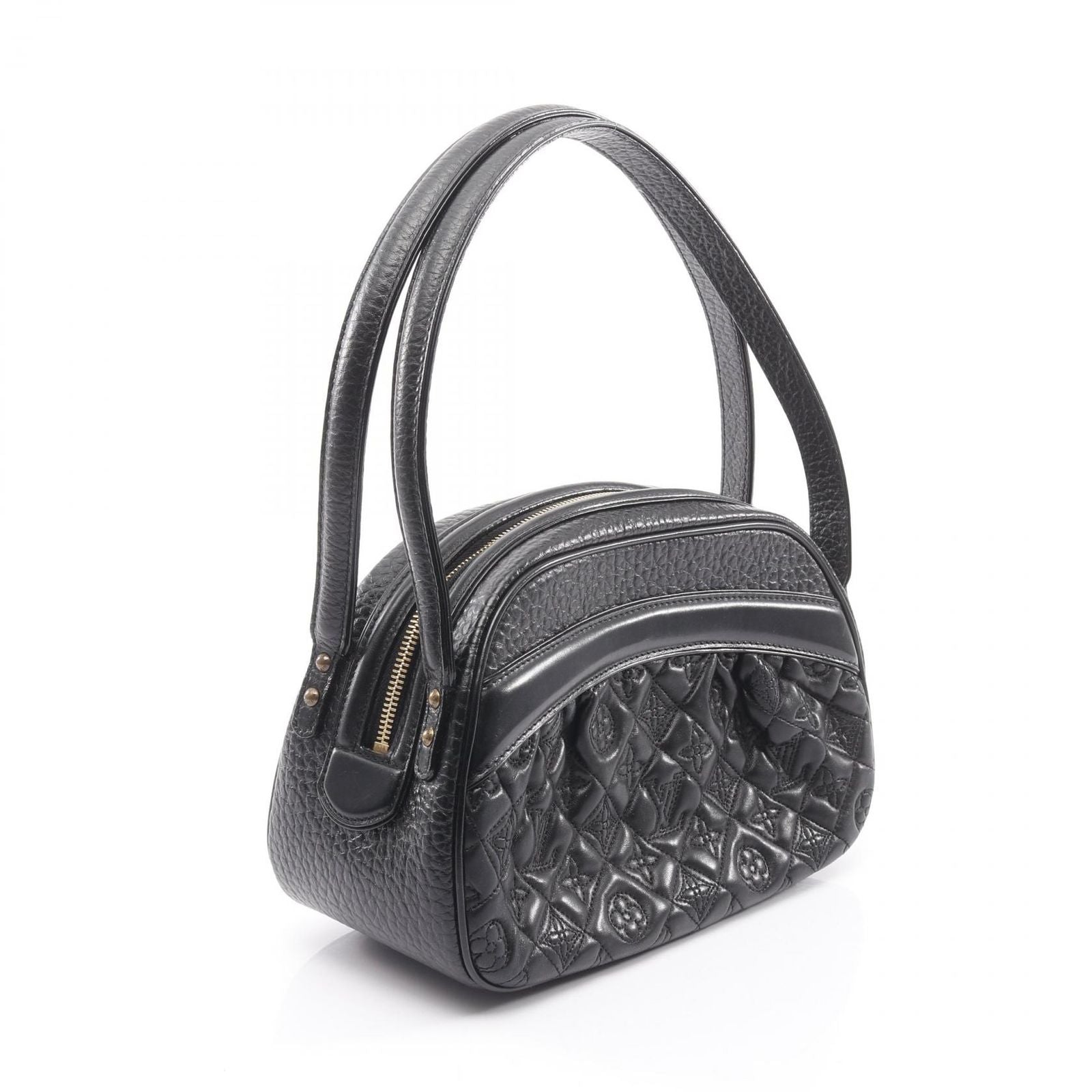 Louis Vuitton Shoulder Bag Ninelala Monogram Noir Leather — view 2