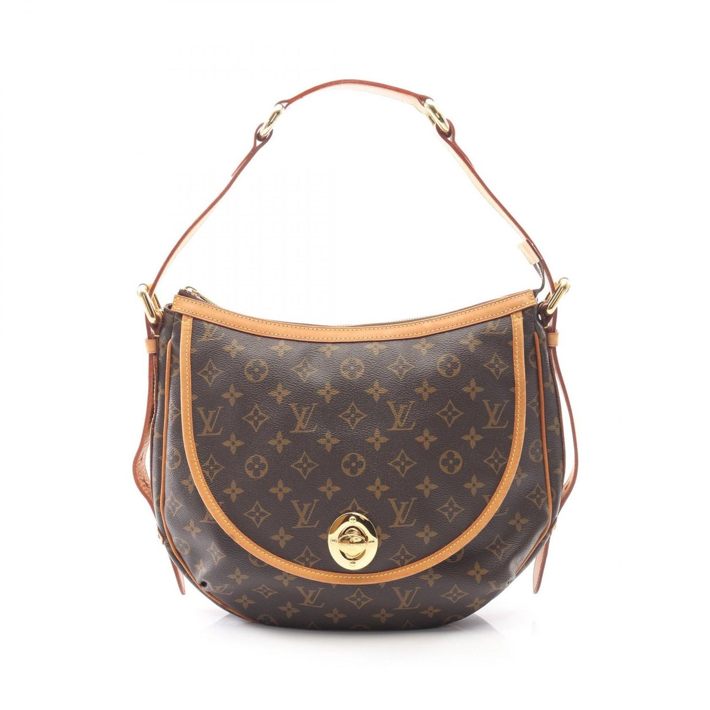 Louis Vuitton Shoulder Bag lamu GM Canvas Leather