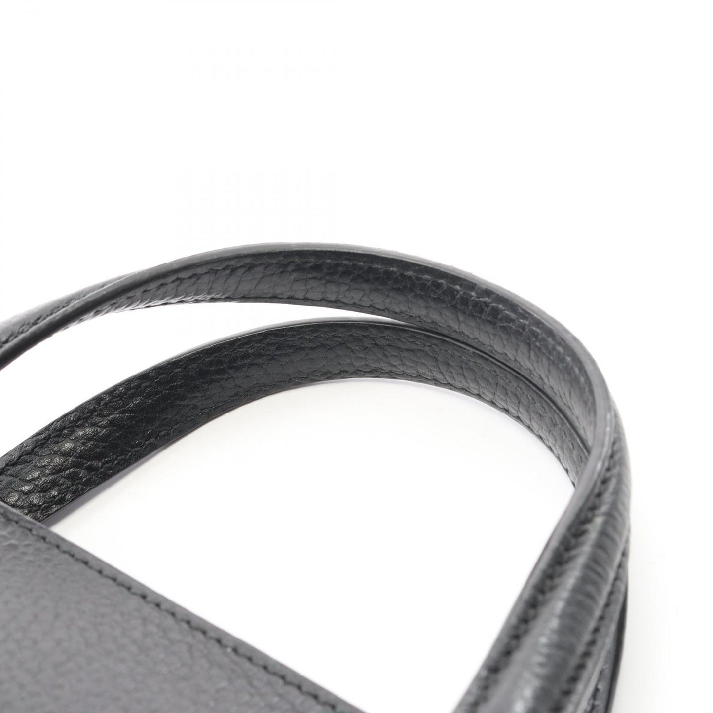 Gucci Handbag Soho Interlocking Black Leather 2-Way — view 9