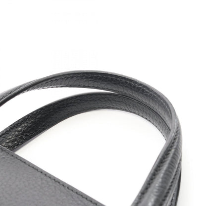 Gucci Handbag Soho Interlocking Black Leather 2-Way — view 9