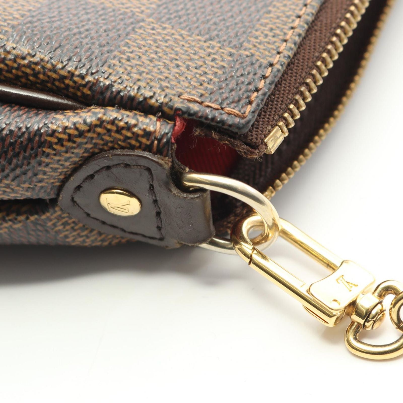 Louis Vuitton Handbag Canvas Leather — view 9