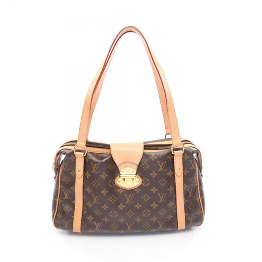 Louis Vuitton Shoulder Bag the PM Canvas Leather