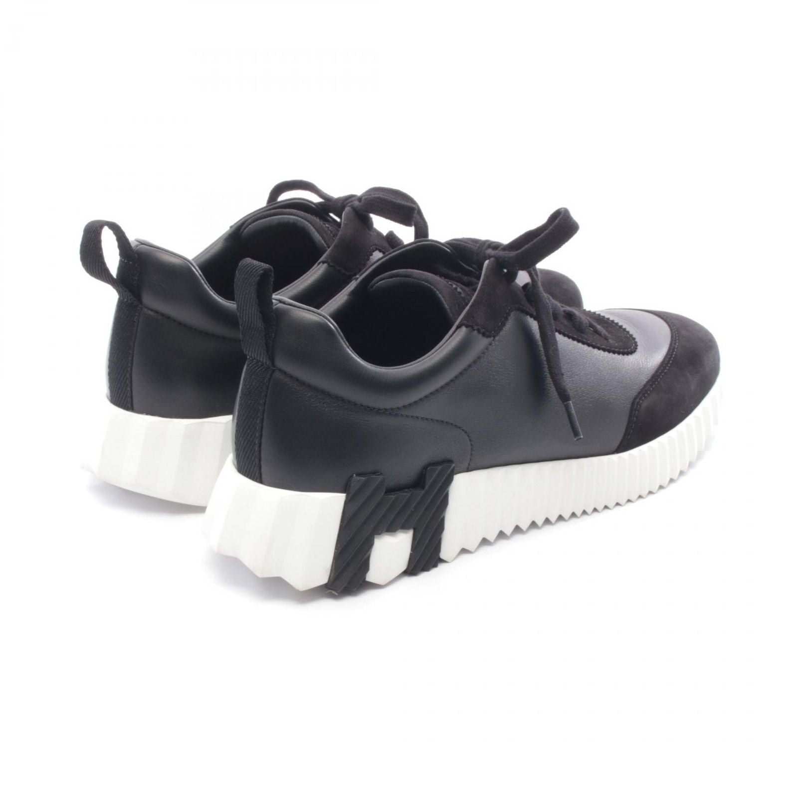Hermes Sneakers BK WH Leather — view 2
