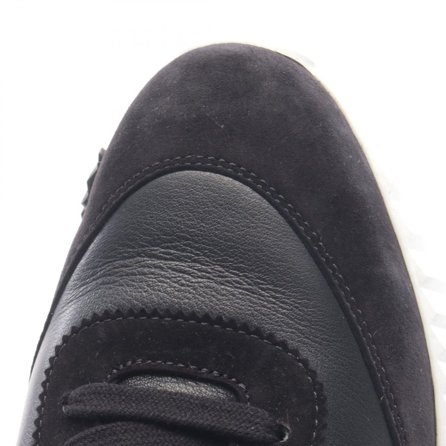 Hermes Sneakers BK WH Leather — view 8