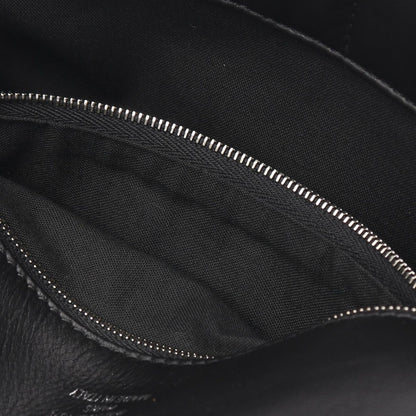 Balenciaga Shoulder Bag Monako Black Leather — view 7