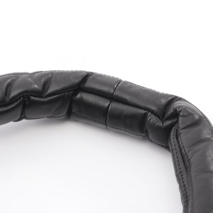 Balenciaga Shoulder Bag Monako Black Leather — view 6