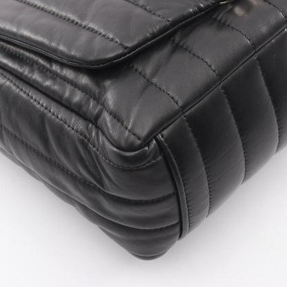 Balenciaga Shoulder Bag Monako Black Leather — view 5
