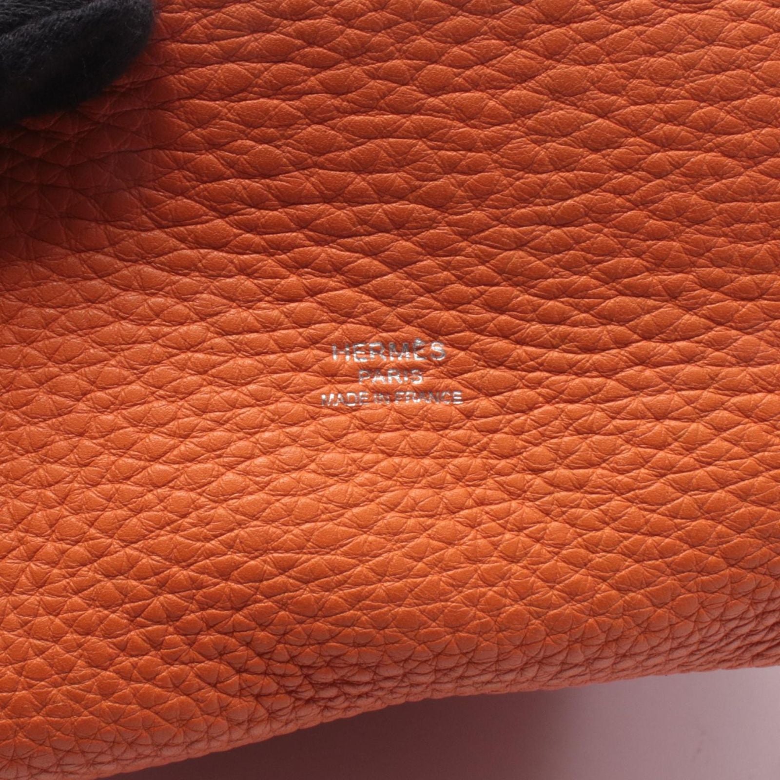 Hermes Shoulder Bag Ma Keto PM Orange Leather — view 4