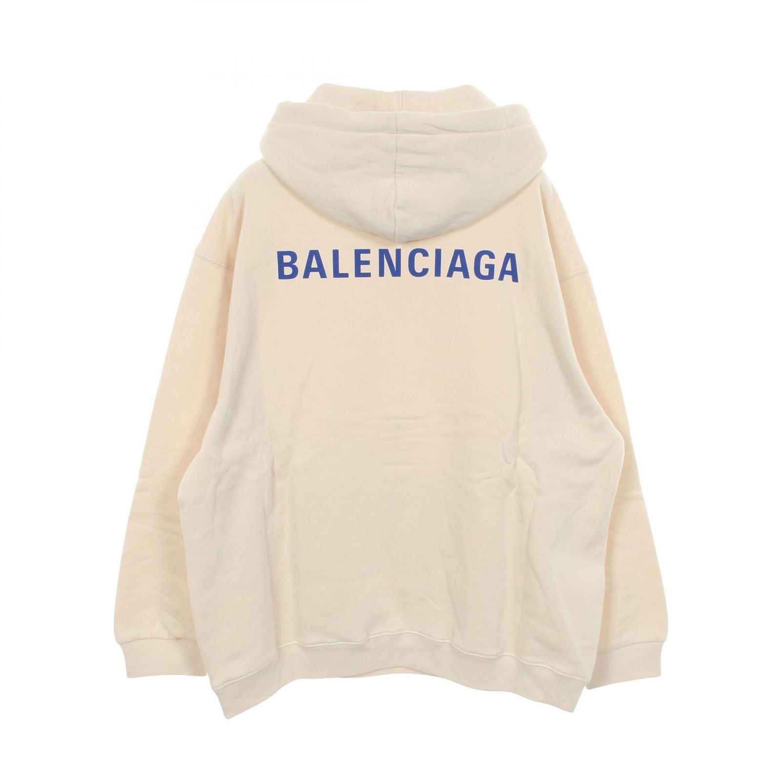 Balenciaga Hoodie Logo Midi Di Cotton — view 2