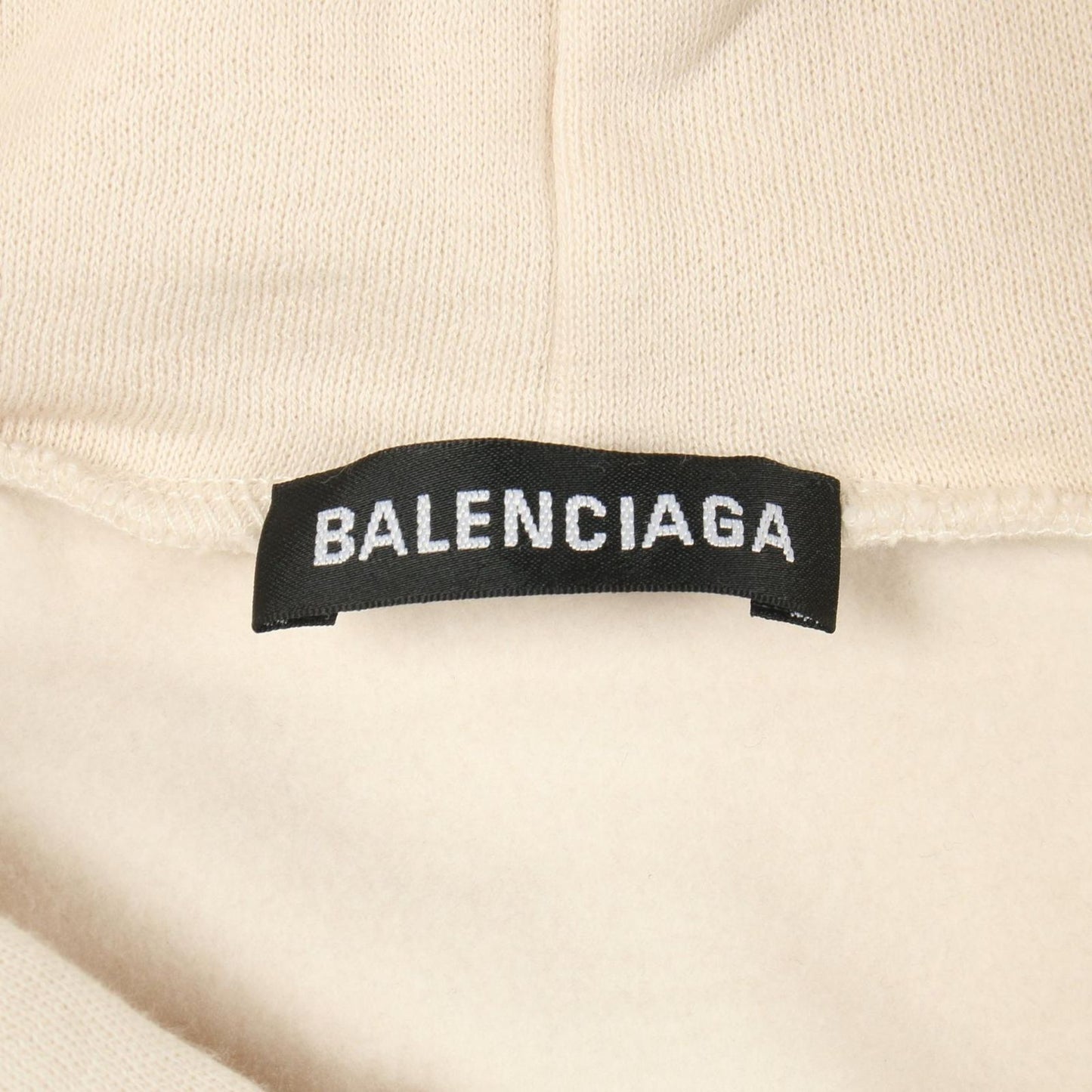 Balenciaga Hoodie Logo Midi Di Cotton — view 3