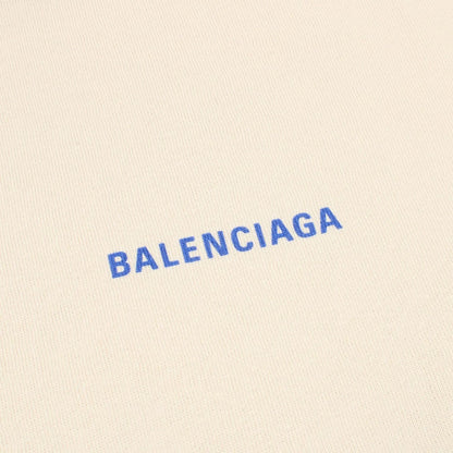 Balenciaga Hoodie Logo Midi Di Cotton — view 6