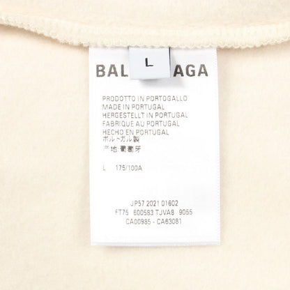 Balenciaga Hoodie Logo Midi Di Cotton — view 5