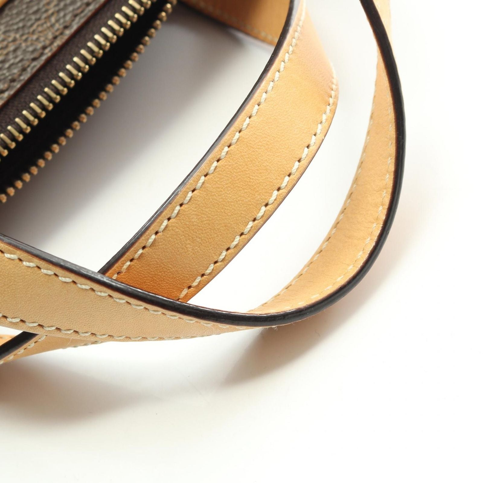 Celine Seri Handbag Da Ninebrown Nalale Canvas Leather — view 8