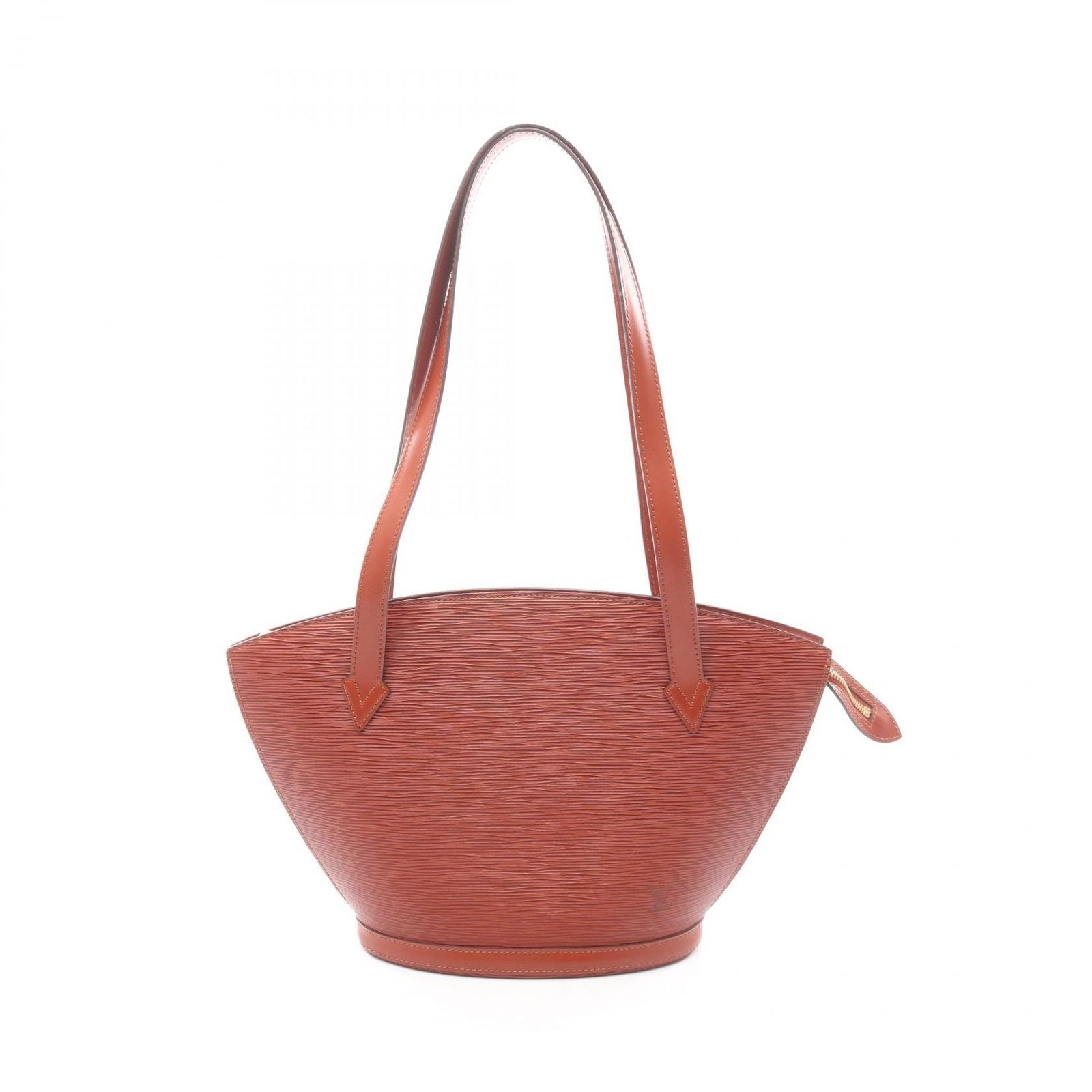 Louis Vuitton Shoulder Bag Keabrown Leather Poignet