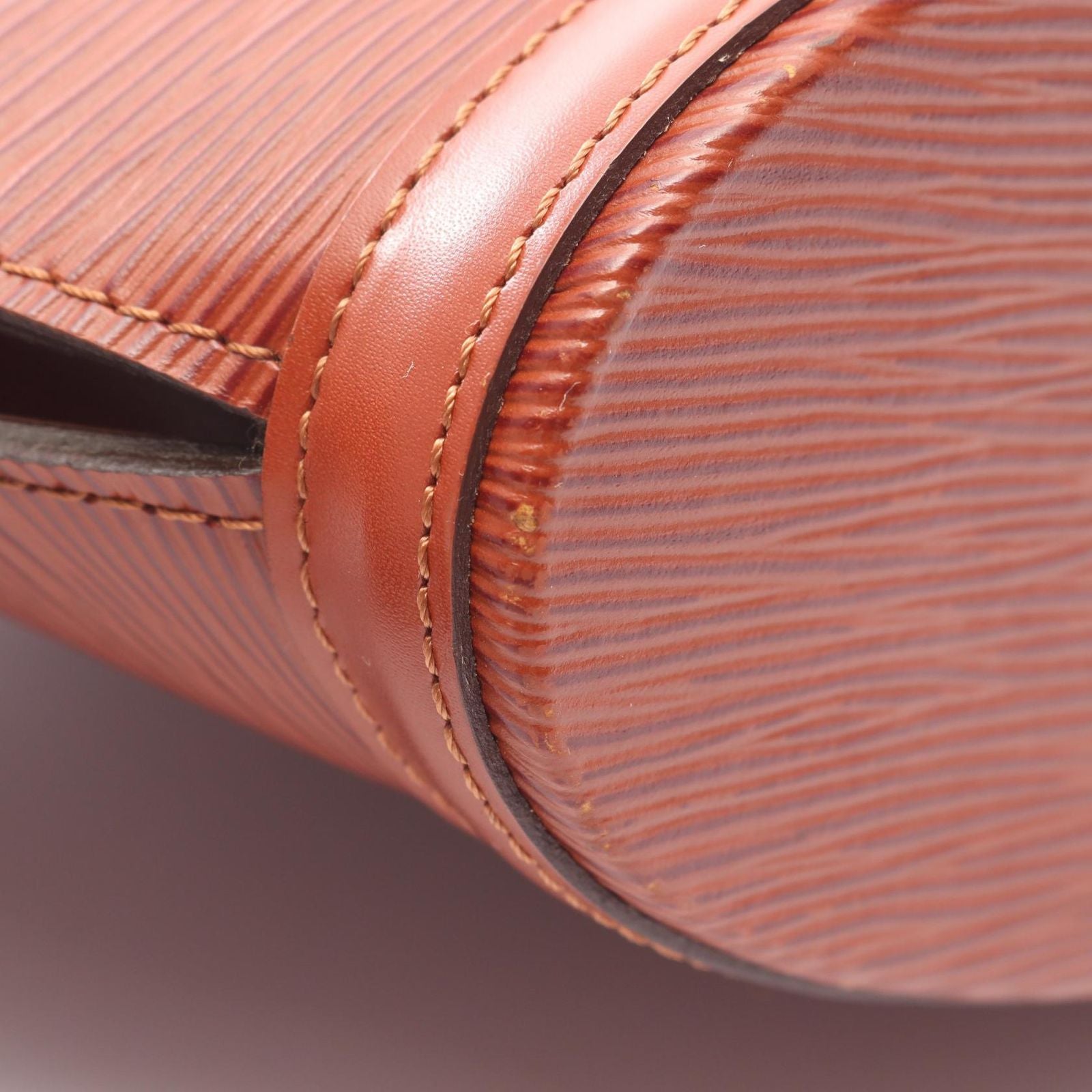 Louis Vuitton Shoulder Bag Keabrown Leather Poignet — view 9