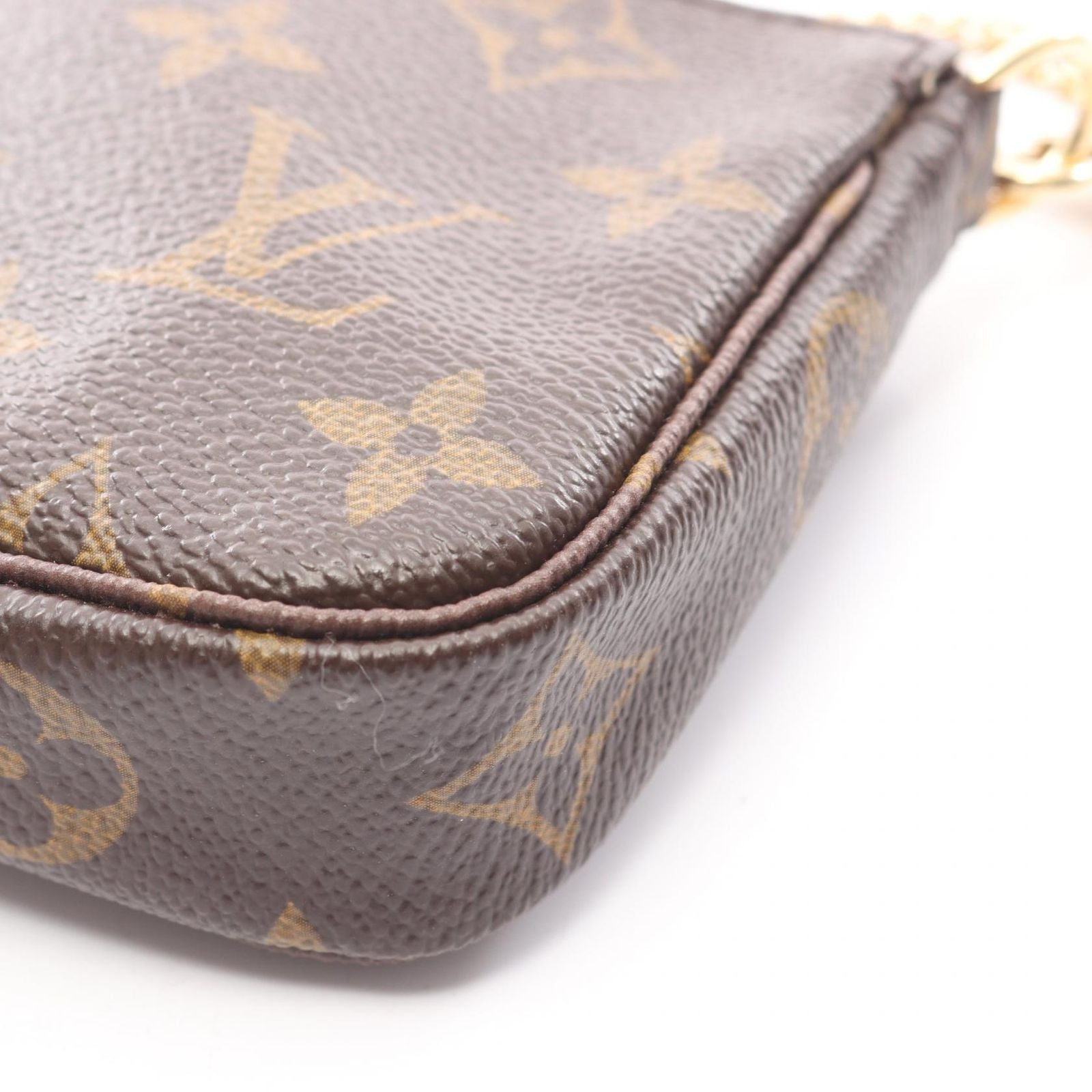 Louis Vuitton Handbag Minipochette Anineso T&b Canvas Leather T&b Mini — view 7
