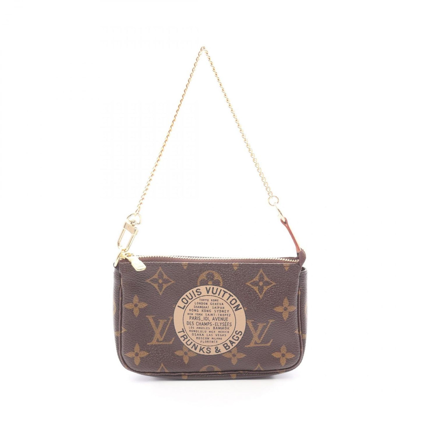 Louis Vuitton Handbag Minipochette Anineso T&b Canvas Leather T&b Mini
