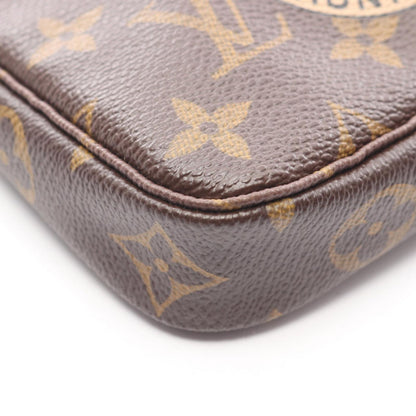 Louis Vuitton Handbag Minipochette Anineso T&b Canvas Leather T&b Mini — view 6
