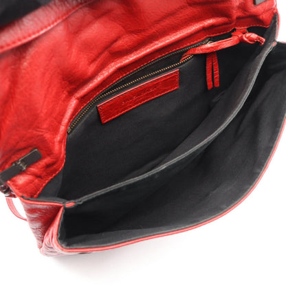 Balenciaga Shoulder Bag Ninelasnine Red Leather 2-Way — view 3