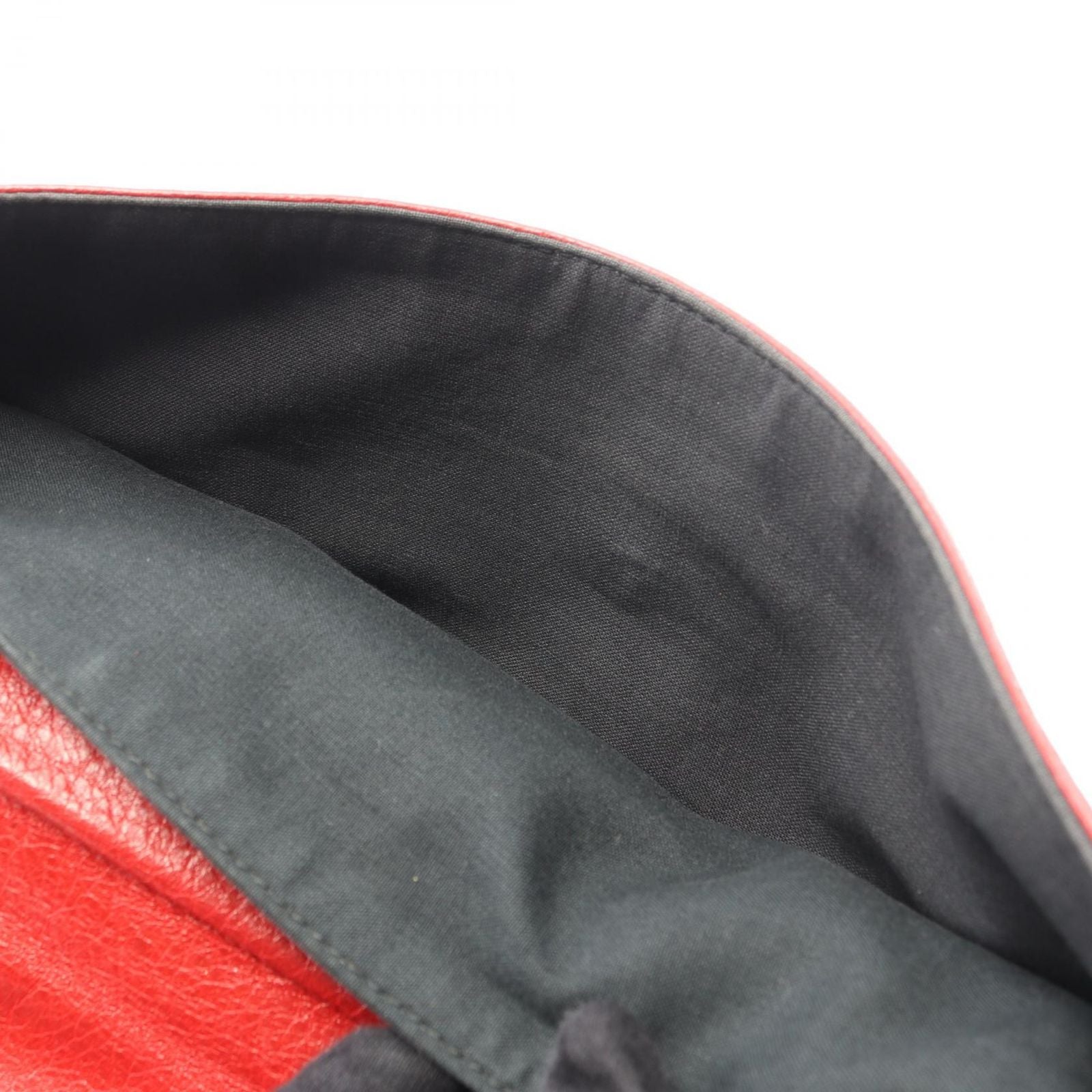 Balenciaga Shoulder Bag Ninelasnine Red Leather 2-Way — view 5