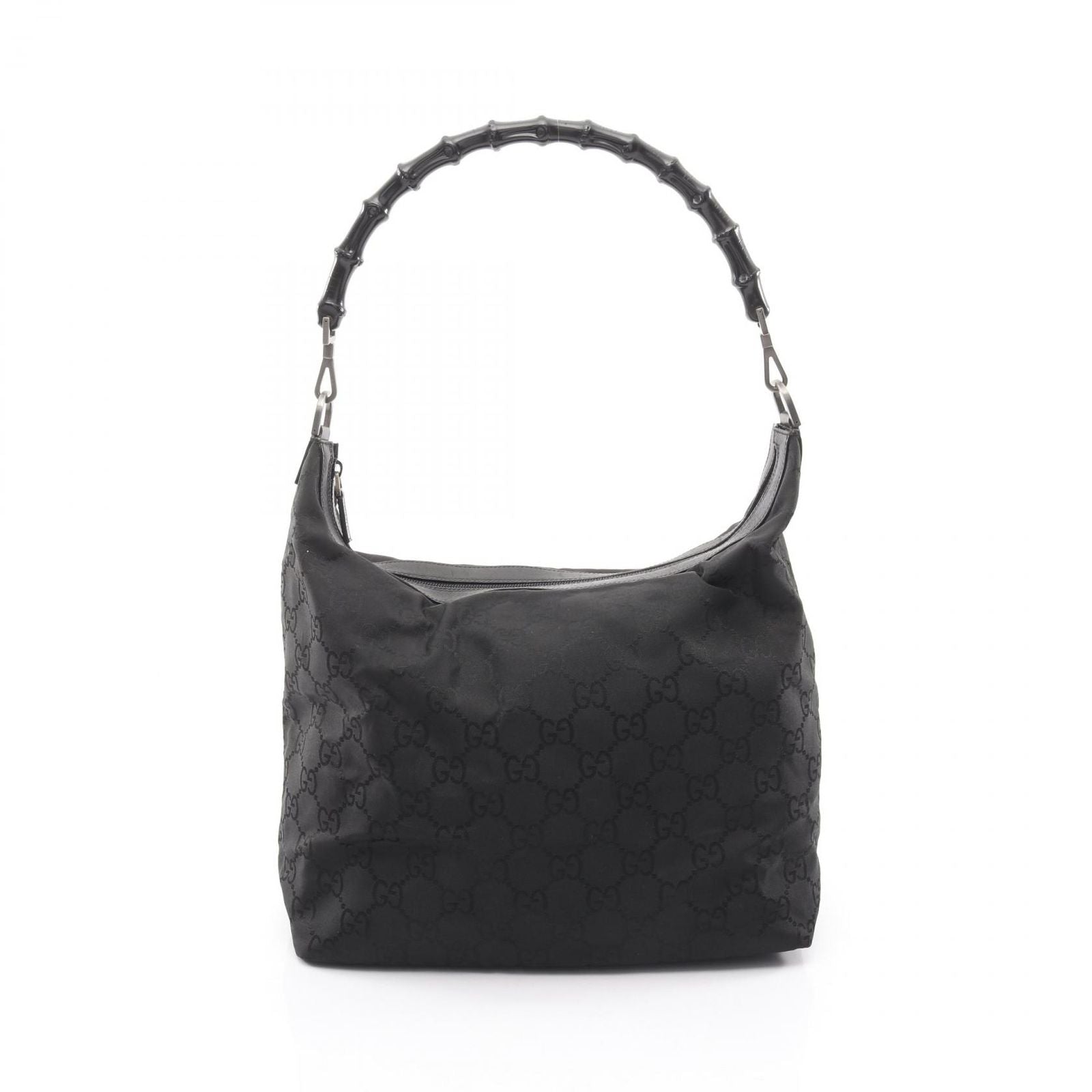Gucci Shoulder Bag GG Nylon 000 Black