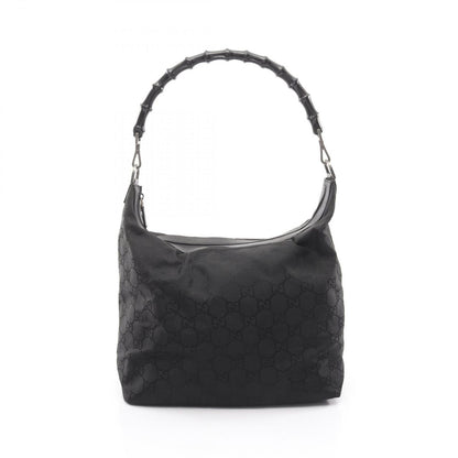 Gucci Shoulder Bag GG Nylon 000 Black