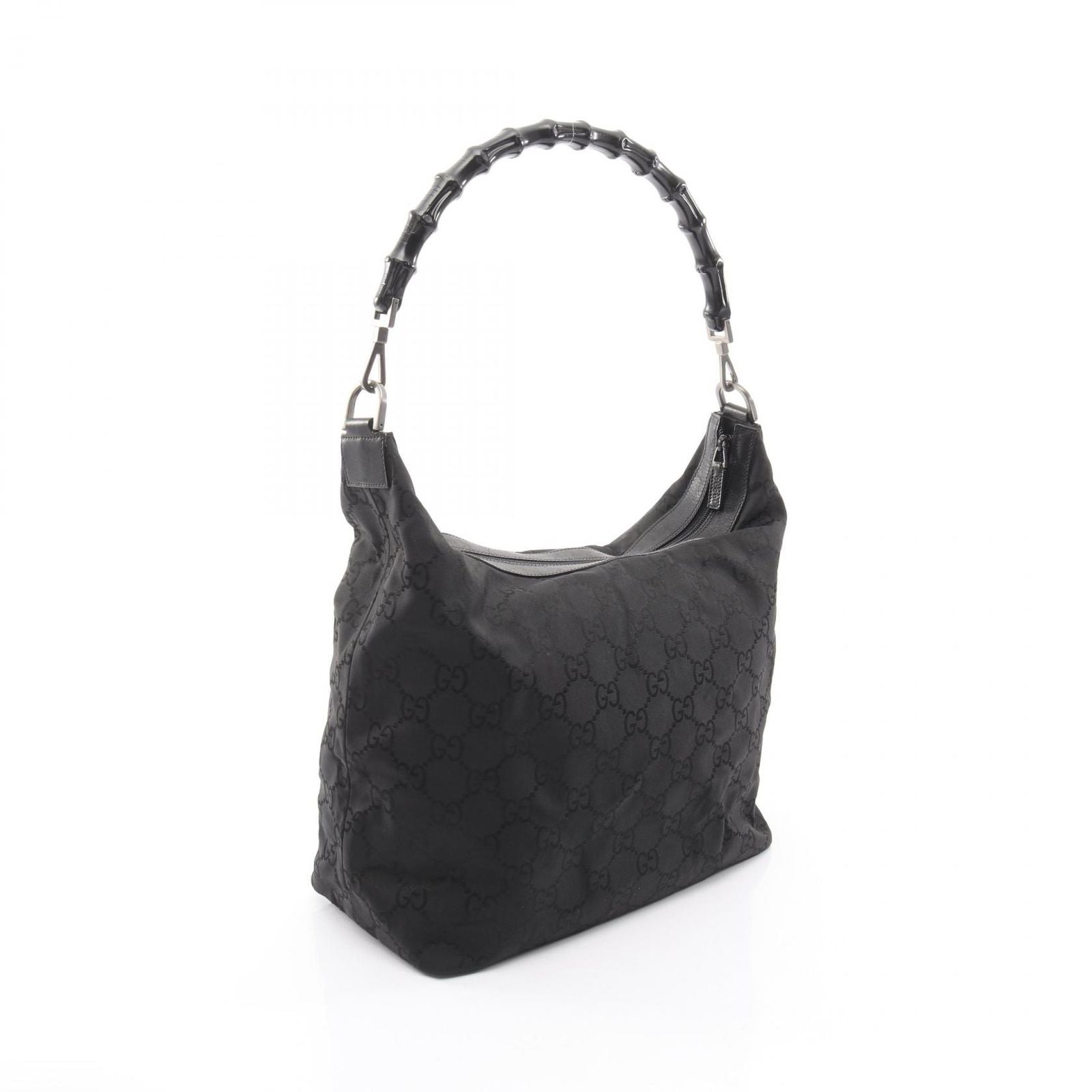 Gucci Shoulder Bag GG Nylon 000 Black — view 2