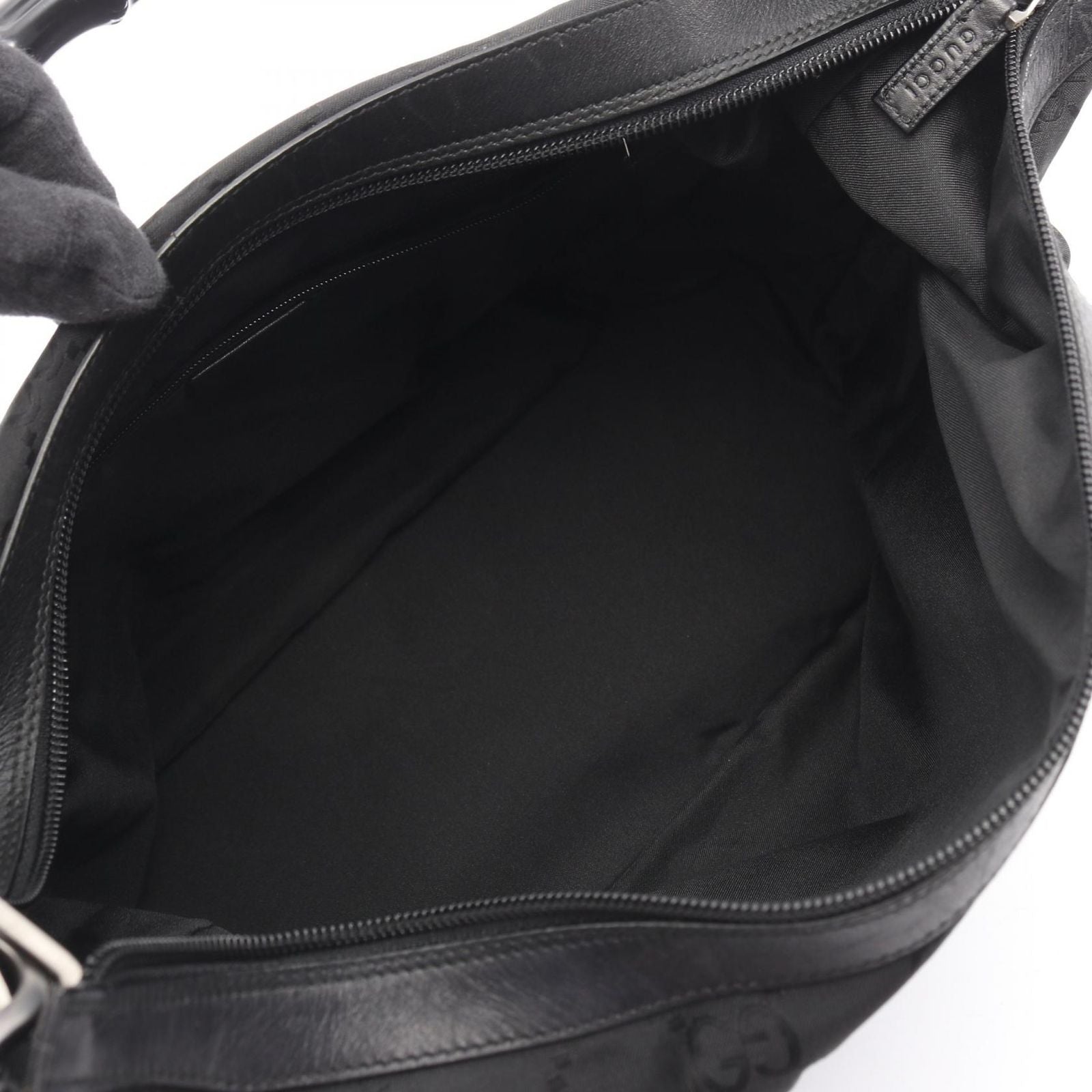 Gucci Shoulder Bag GG Nylon 000 Black — view 3