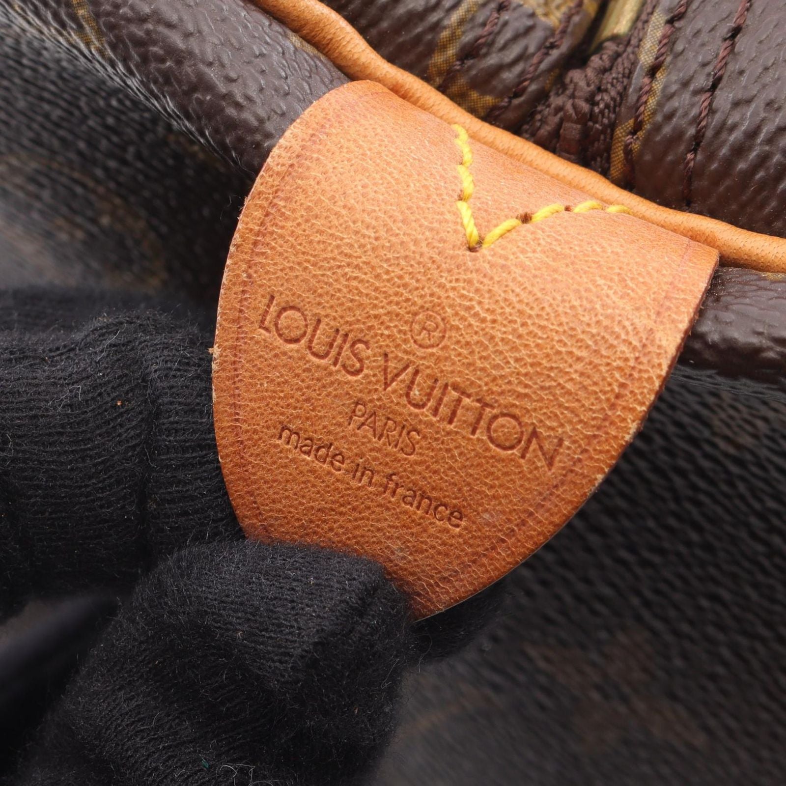 Louis Vuitton Boston Bag Keepall 55 Canvas Leather — view 4